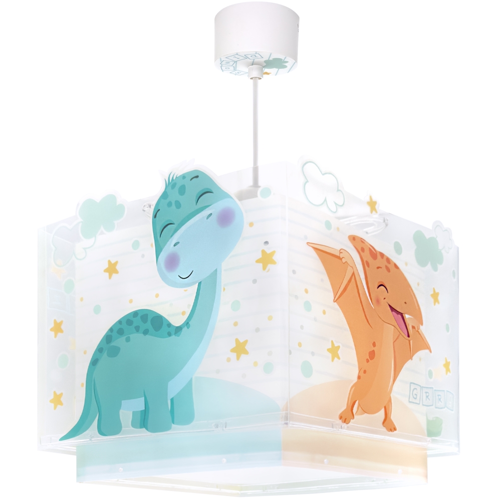 Dalber HanglampBaby Dinos blauw - 63452M